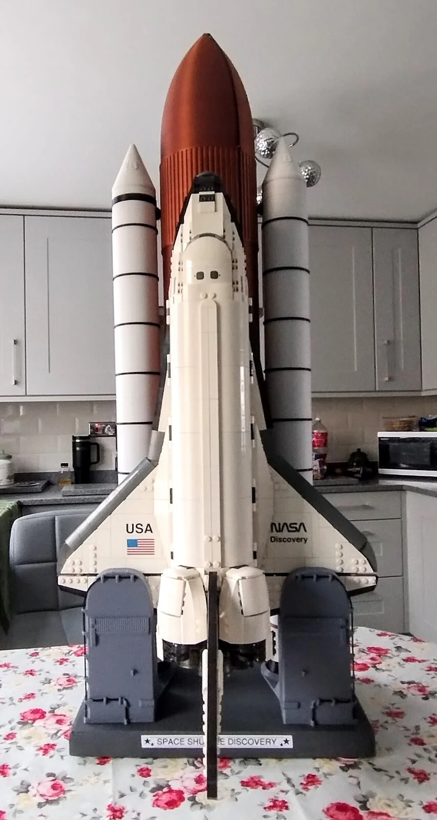 Kundenfoto: Shuttle im Portrait – Sammlung mit Wonderprint-Zubehör im Einsatz.
