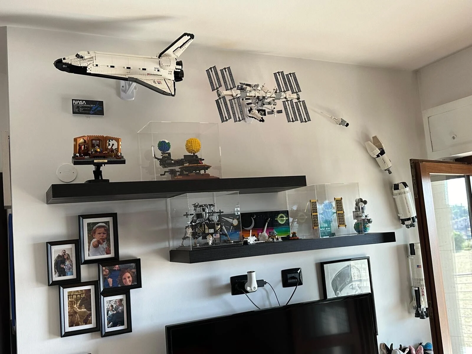 Kundenfoto: Sammlung im Wohnzimmer – Sammlung mit Wonderprint-Zubehör im Einsatz.