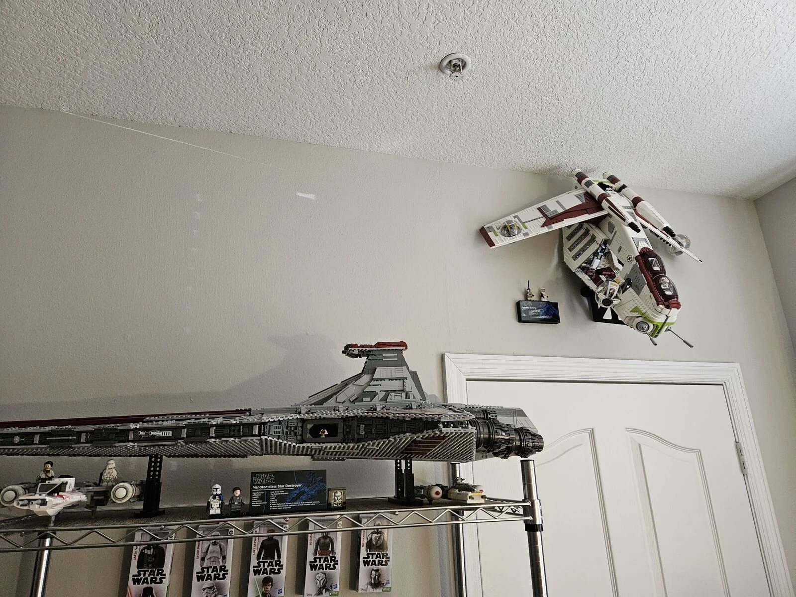 Kundenfoto: Star Wars Collector Room – Sammlung mit Wonderprint-Zubehör im Einsatz.