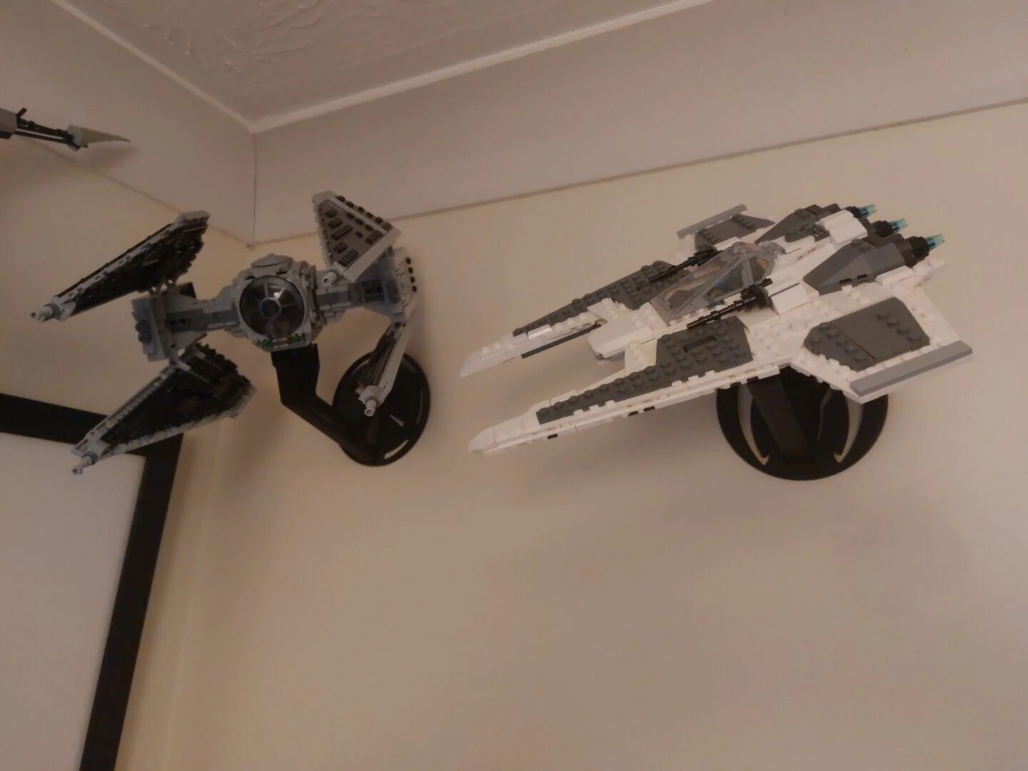 Kundenfoto: Star Wars Flight Deck – Sammlung mit Wonderprint-Zubehör im Einsatz.
