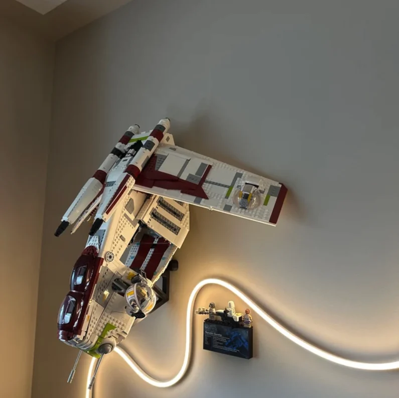 Kundenfoto: Space Corner – Sammlung mit Wonderprint-Zubehör im Einsatz.